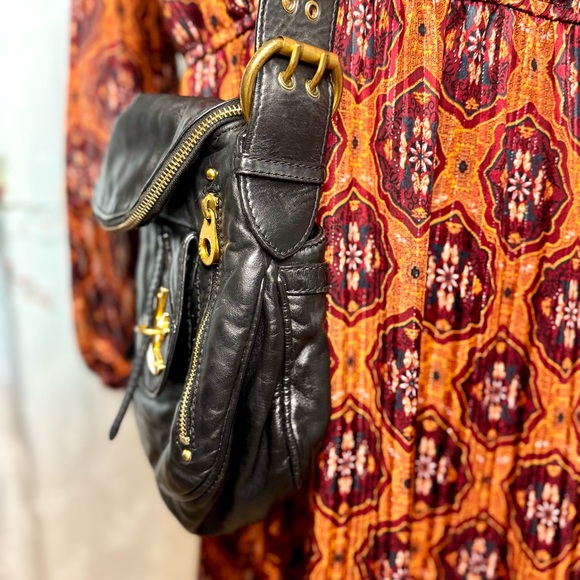 Marc Jacobs Petal to the Metal Natasha Leather Bird Bag Crossbody Purse Retro - Picture 4 of 16